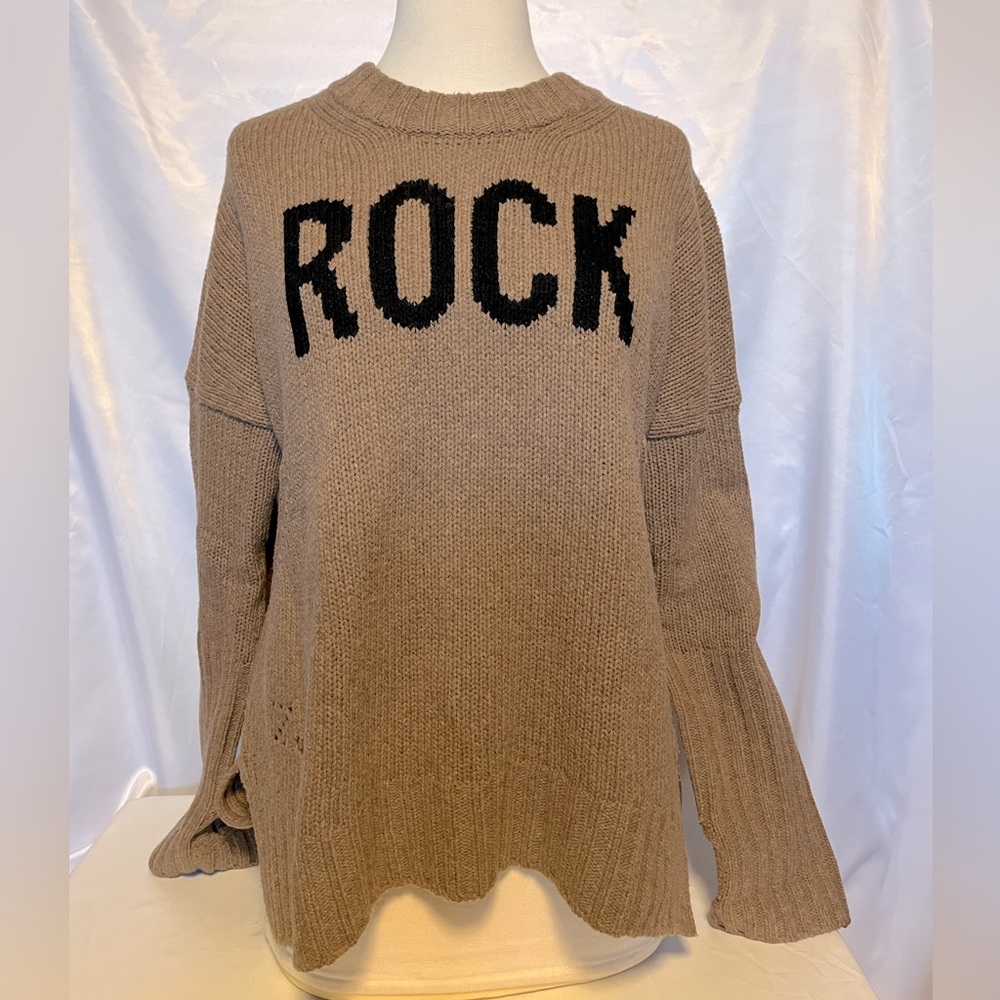 Zadig & Voltaire Malta Merino Wool ROCK Sweater, XS